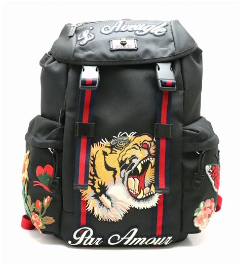 tiger backpack gucci